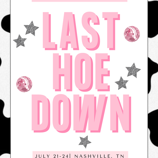 Hostessy Disco Cowgirl Video Invitation | Digital Western Disco Invite | Editable Online Template