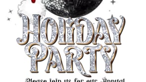 Editable Christmas Disco Video Invitation Template | Mobile Animated Invite Merry Vibes | Canva Video Evite Download