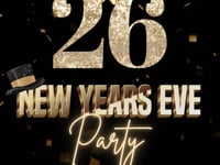 2026 New Years Eve Party Video Invitation | Digital New Year's Eve Invite | Editable Canva Template