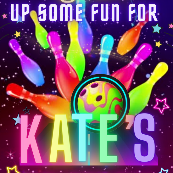 Glow Bowling Theme Video Invitation