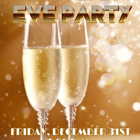 Retro Art Deco 2026 Video Invitation | Digital Golden Champagne New Year's Eve Invite | Editable Online Template