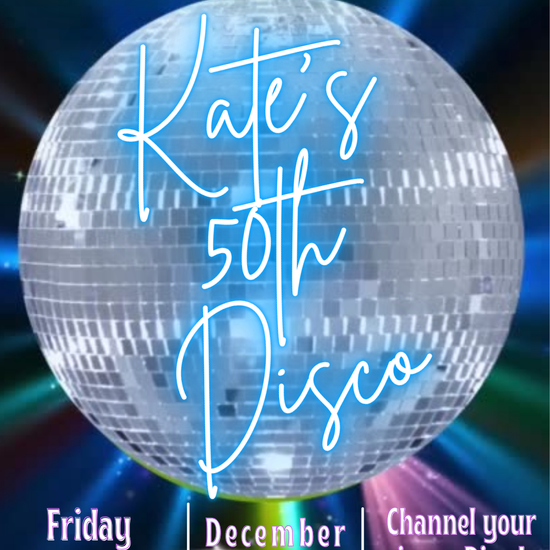 Retro Boogie Disco Video Invitation