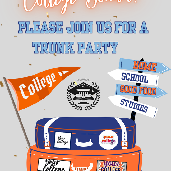 College Bound Party Video Invitation