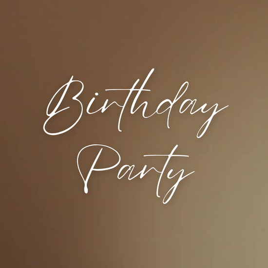 Luxe Gold Birthday Party Video Invitation