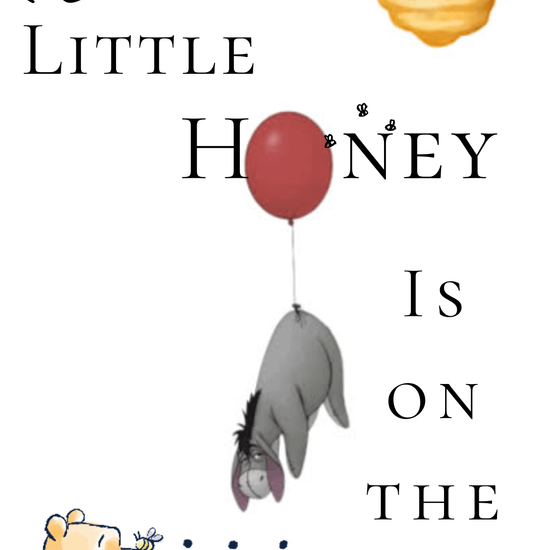 Classic Winnie the Pooh Baby Shower Video Invitation