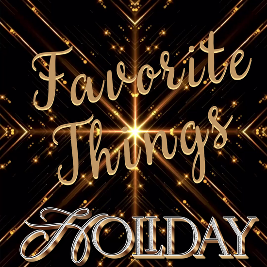 Favorite Things Holiday Party Video Invitation – Elegant Christmas Celebration Evite