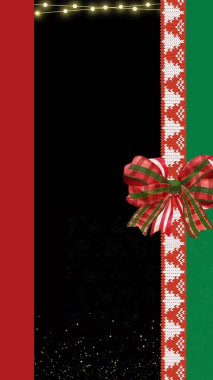 Ugly Holiday Knit Video Invitation | Digital Black Festive Lights Sweater Invite | Editable Online Template