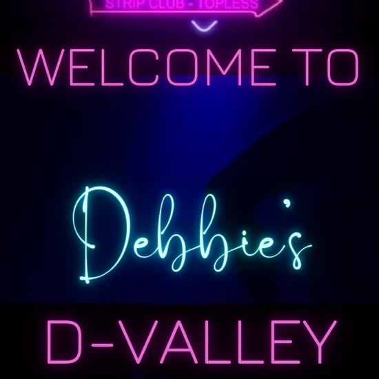 Neon Strip Club Theme Birthday Video Invitation – P Valley Gentlemens Party Evite