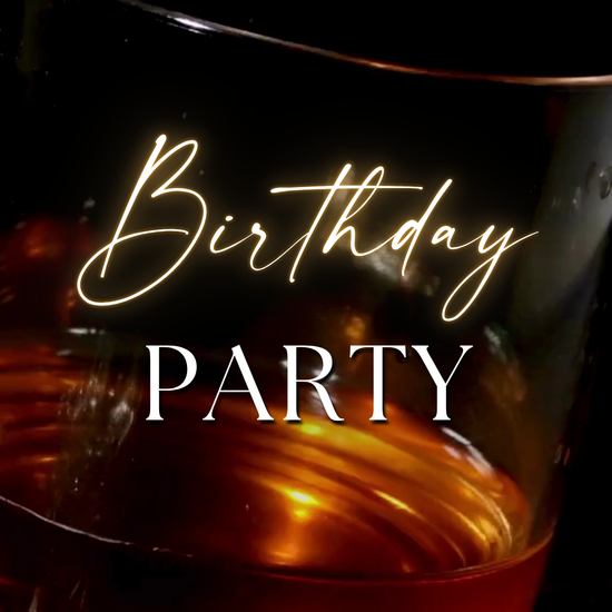 Sophisticated Mens Birthday Video Invitation