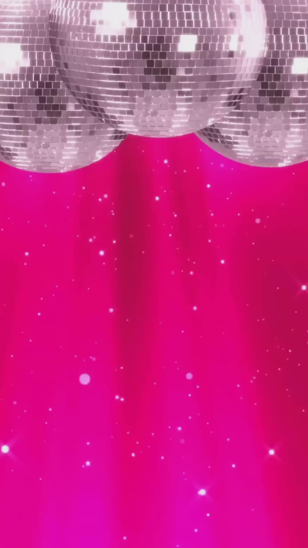 Pink Disco Ball Invitation, Disco Video Invitation – Hostessy