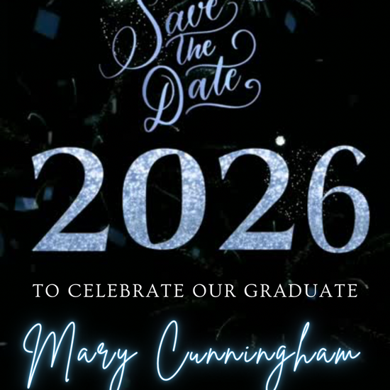 Invite in style with our&nbsp;Light Blue Graduation Party Video Invitation — a premium digital video invite crafted to excite guests and match your event theme. This animated MP4 is easy to personalize and effortless to share.