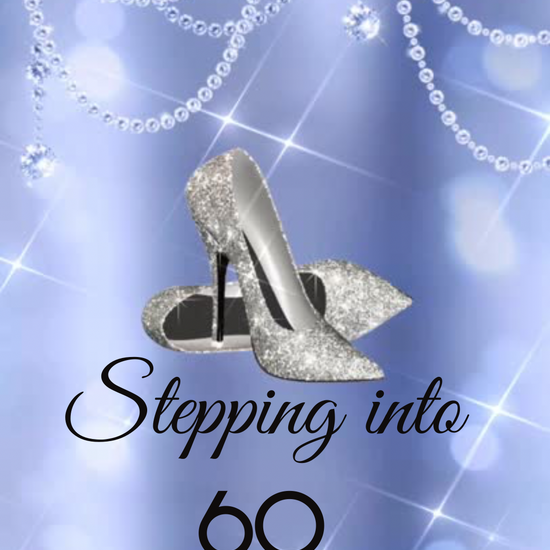 high heel birthday video invitation for 40th, 50th, or 60th birthday – glamorous animated Canva template for mobile