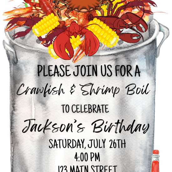 Crawfish video invite
