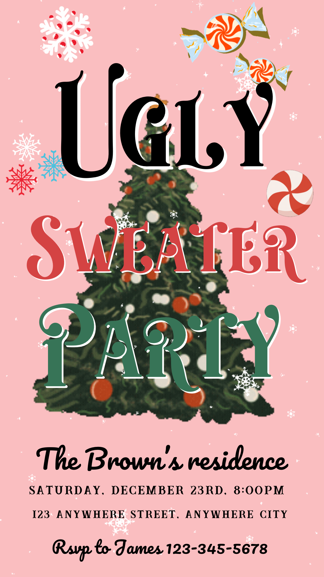 Ugly sweater party
