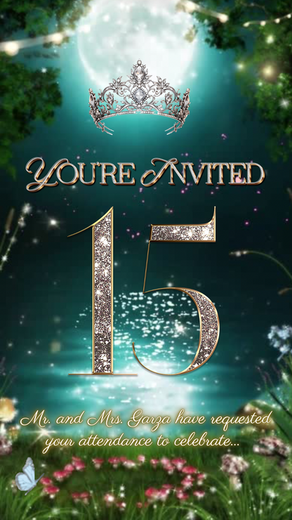 Enchanted quinceanera 