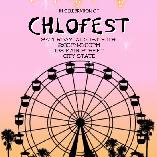 Coachella festival video invite