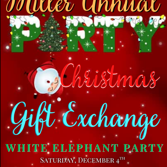 Elf Madness party video invitation with playful elf graphics