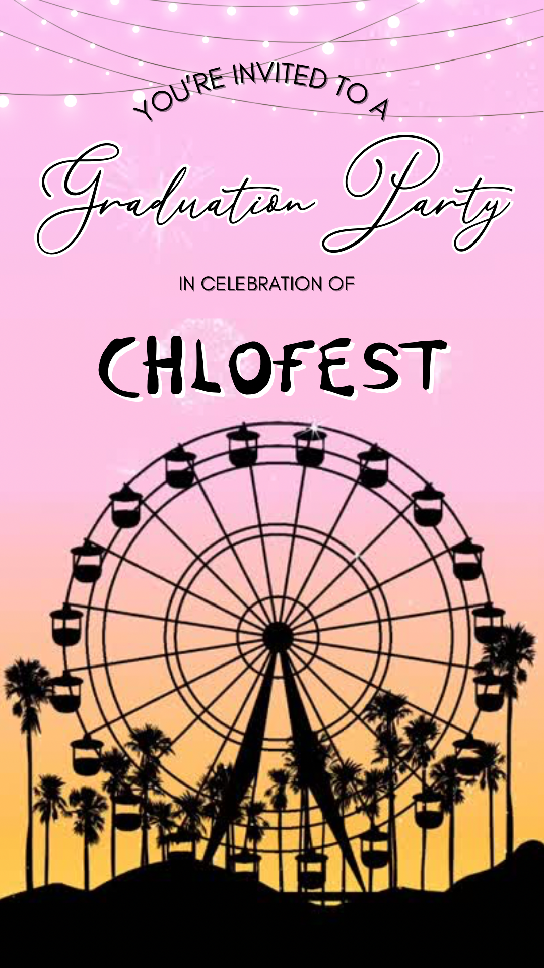 Coachella invitation 