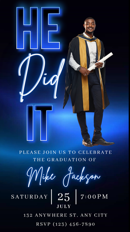 2026 graduation video invite 