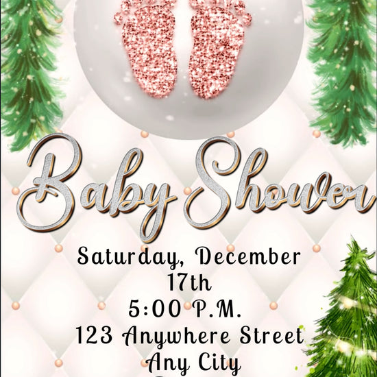 Baby shower girl baby shower