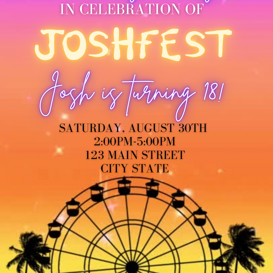 Coachella festival invite