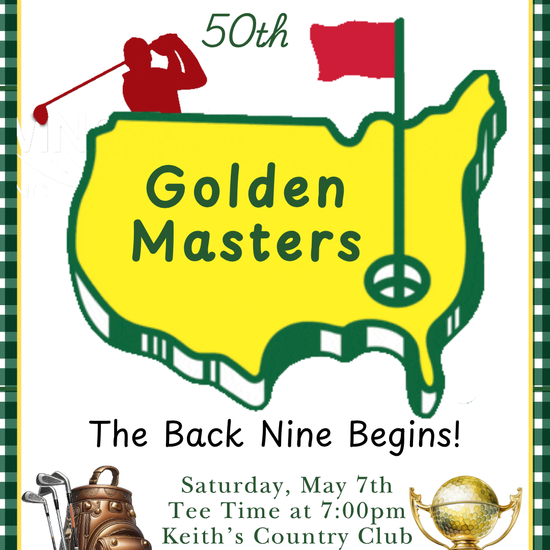Masters Watch Party Video Invitation | Digital Golf Invite | Editable Online Template
