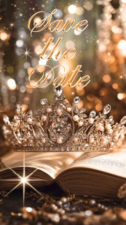 Pink Quinceanera Video Invite | Animated Sweet 15 Quince Invite | Editable Canva Evite Template