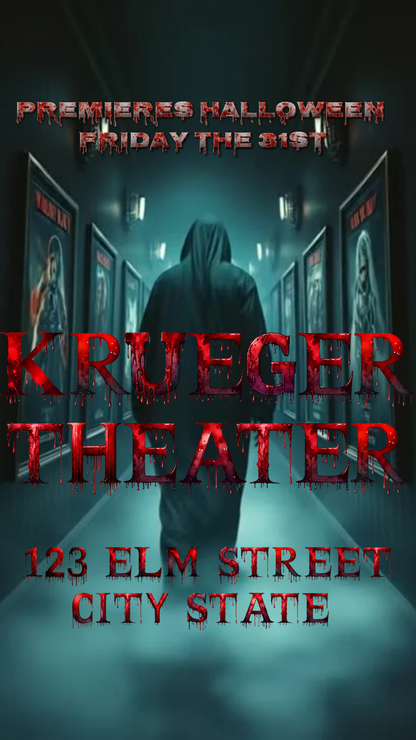 Scream Scary Movie invite