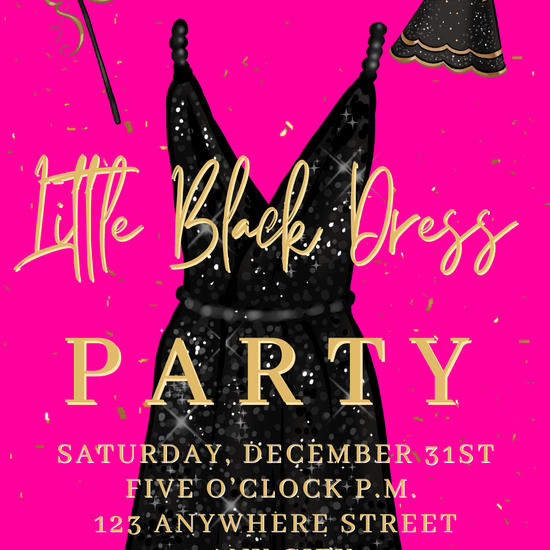 Celebrate your event with Little Black Dress Video Invitation, a beautiful digital video invitation designed for easy sharing and editing. This high-quality MP4 invite features cinematic motion, crisp typography, and smooth transitions to set the perfect tone for your celebration.