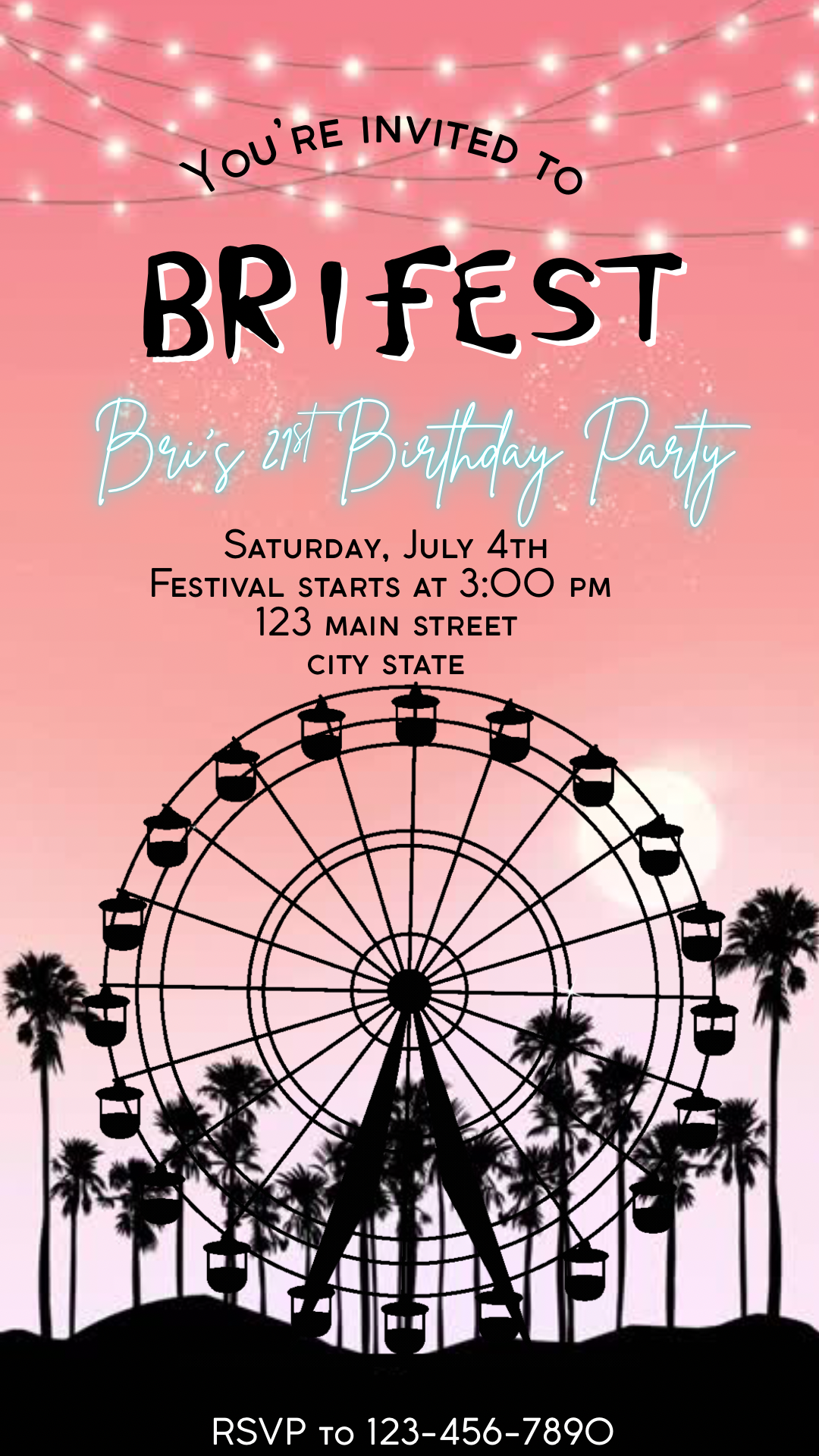 Festival Invite