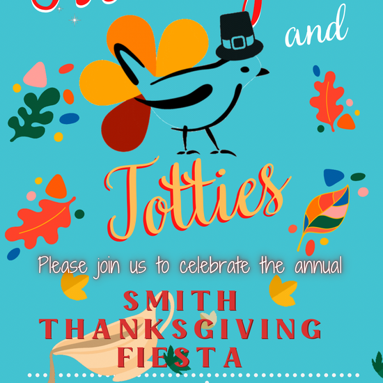 Message us anytime for support Editable Thanksgiving video invitation with autumn leaves and pumpkins, animated with music, mobile-friendly design, perfect for Friendsgiving dinner