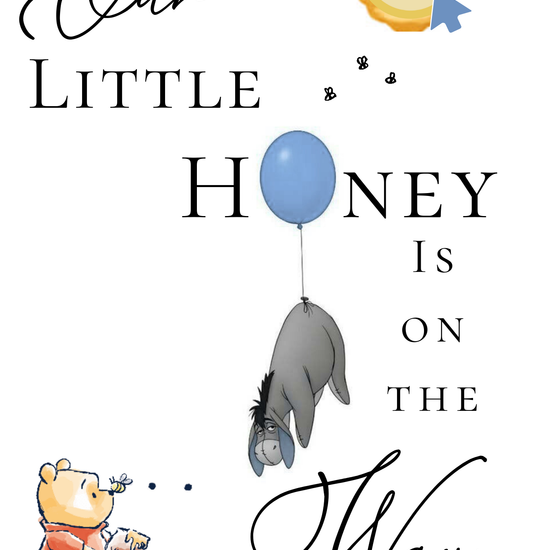 Winnie the pooh animated invite