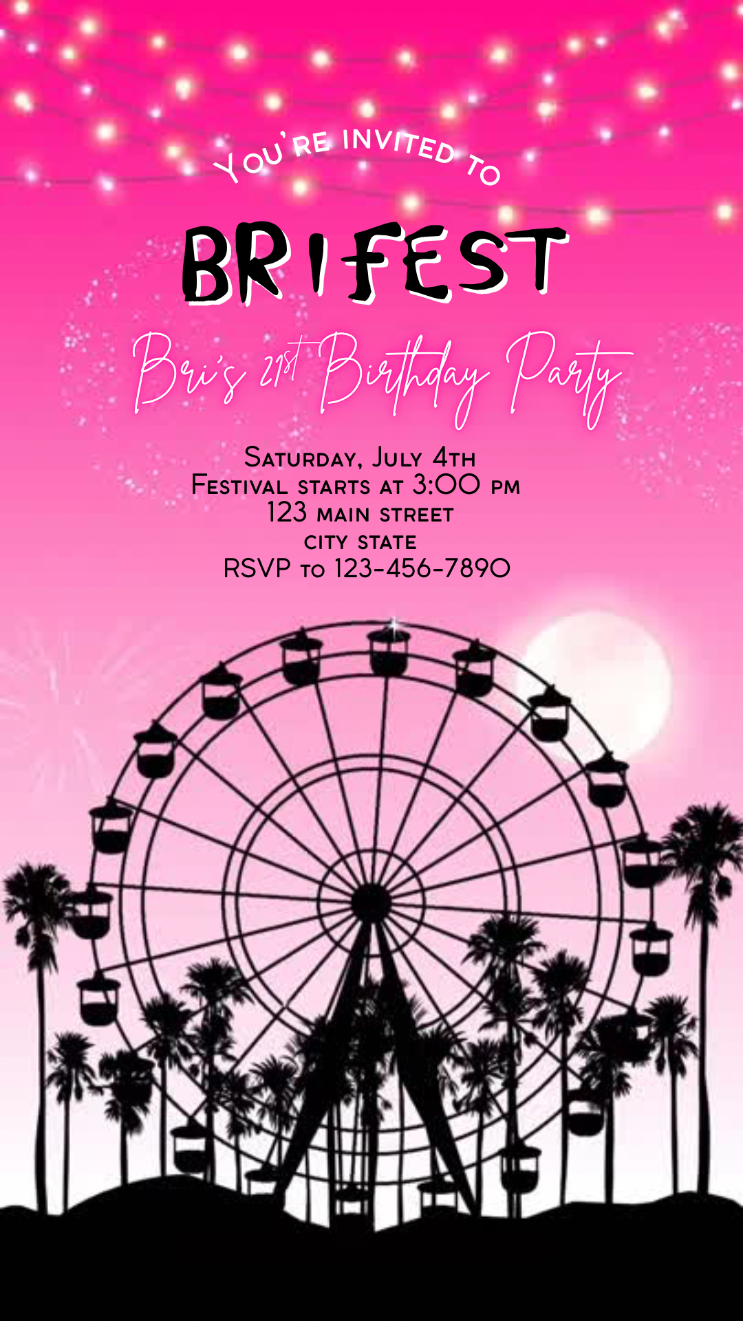 Coachella video invite 