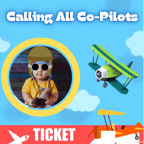 Pilot Video Invitation, Airplane Video Birthday Invitation