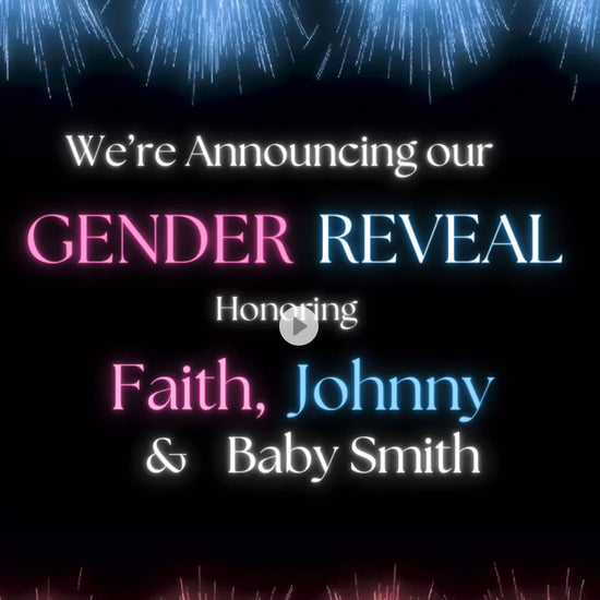 Gender Reveal Video Invite, It’s a Girl Gender Reveal Annou