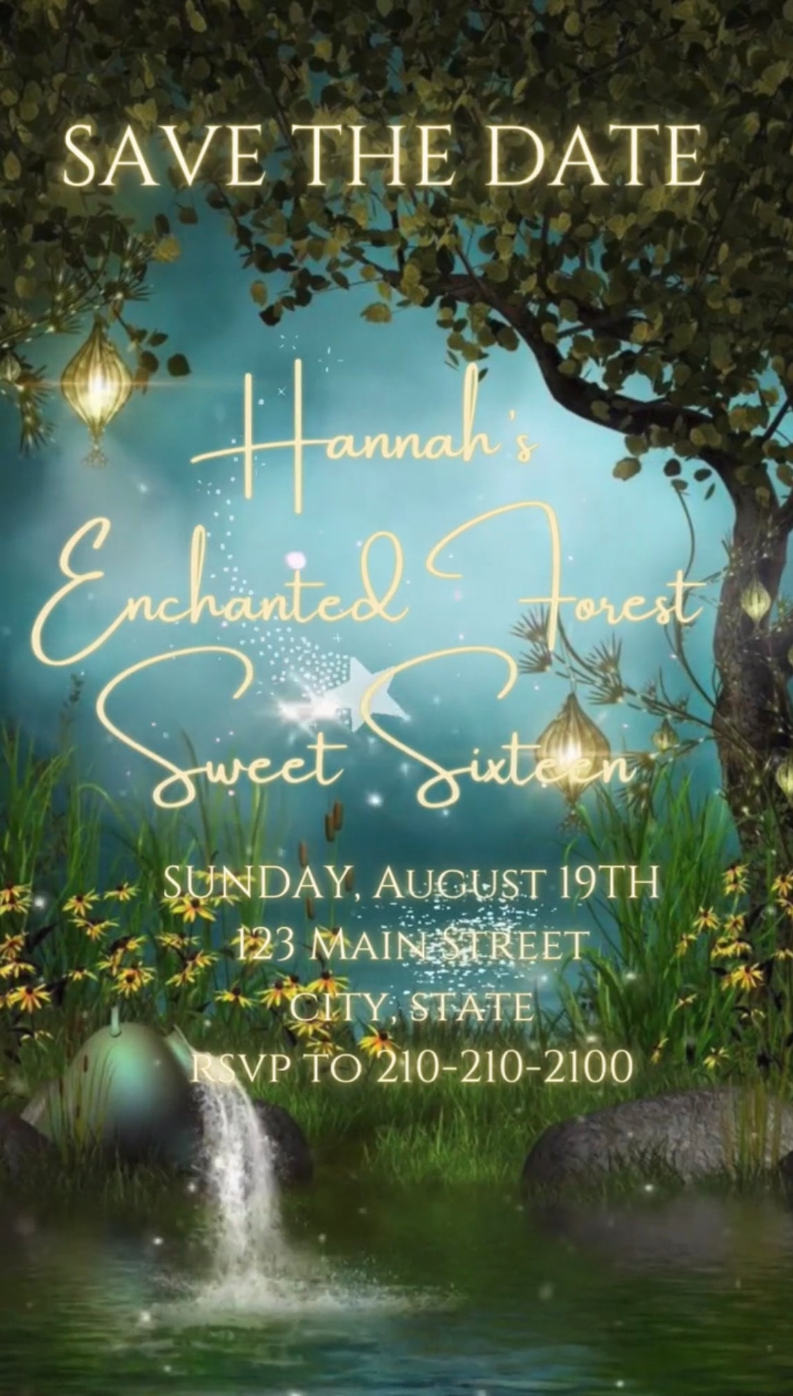 Enchanted Forest Video Invitation