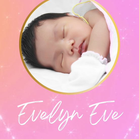 Baby Girl Birth Announcement Video Invitation